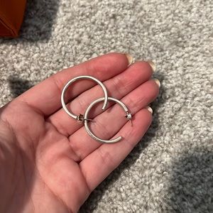 Tiffany hoop earrings